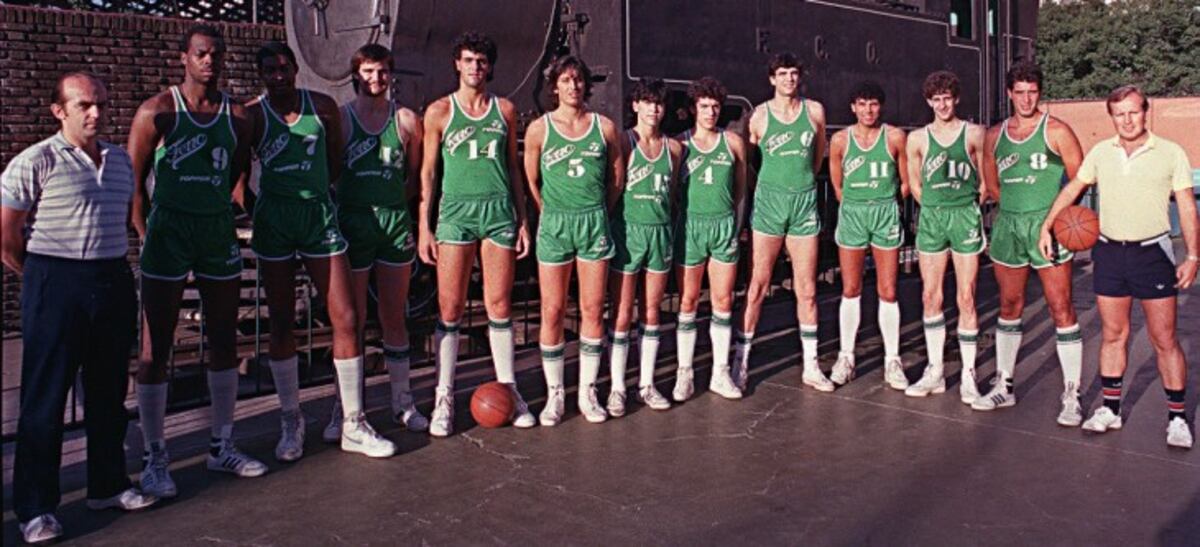 La Liga Nacional cumple 40 años de vida. Ferro, uno de los animadores en la década del '80. (Prensa LNB)