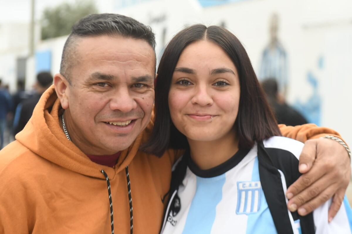 Cara 'e Cancha de Racing en la previa del partido con Ferro. (Ramiro Pereyra / La Voz)