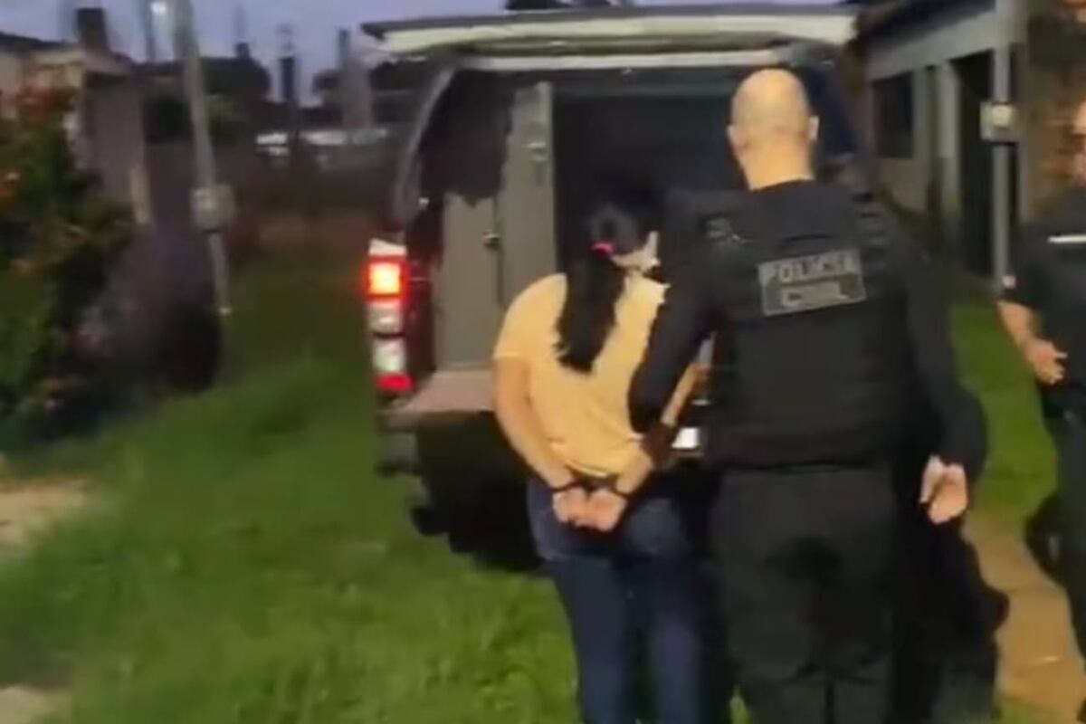 La niñera tenía en su poder medicamentos y jeringas que serán sometidos a pericias. (Policía Civil de Pará, Brasil)