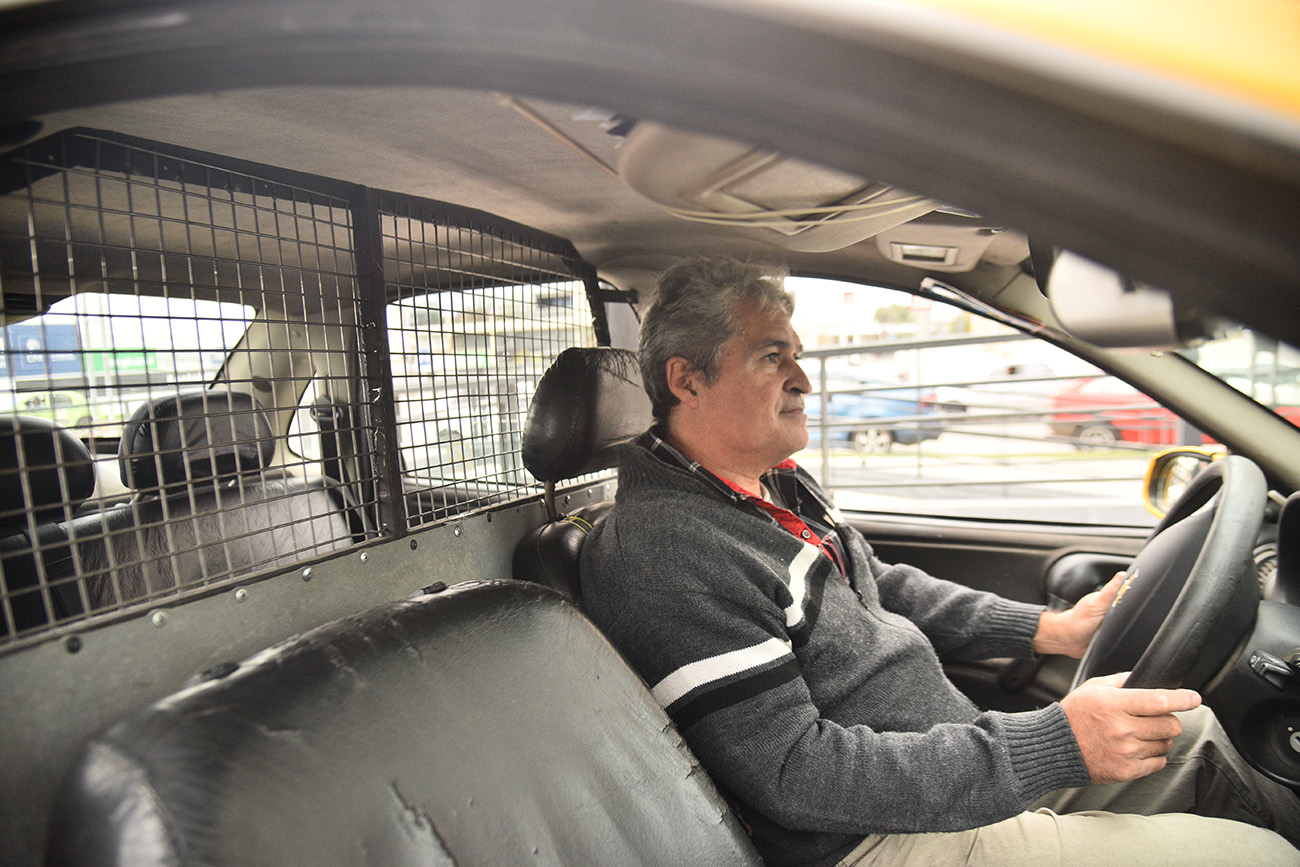 Nuevas medidas de seguridad para Taxis. Foto Pedro Castillo