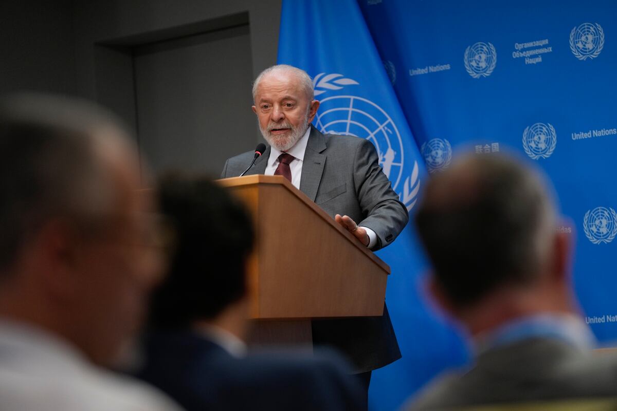 El presidente brasileño Luiz Inácio Lula da Silva en la sede de la ONU en Nueva York el 25 de septiembre del 2024. (AP foto/Frank Franklin II)