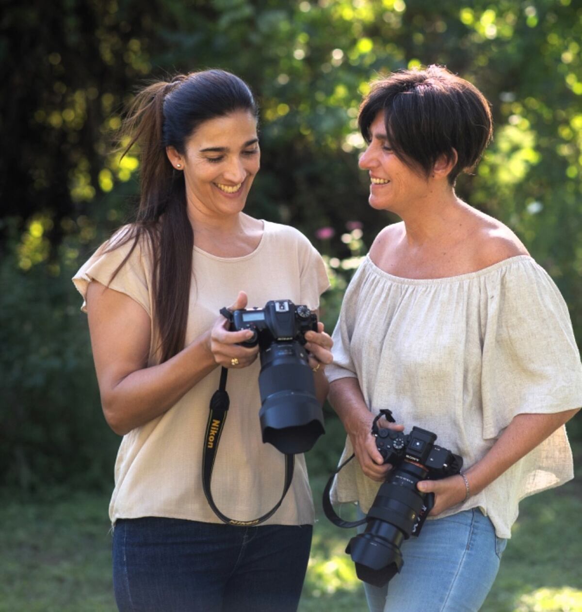 Adriana Fossa y Analía Ortiz, autioras de la iniciativa.