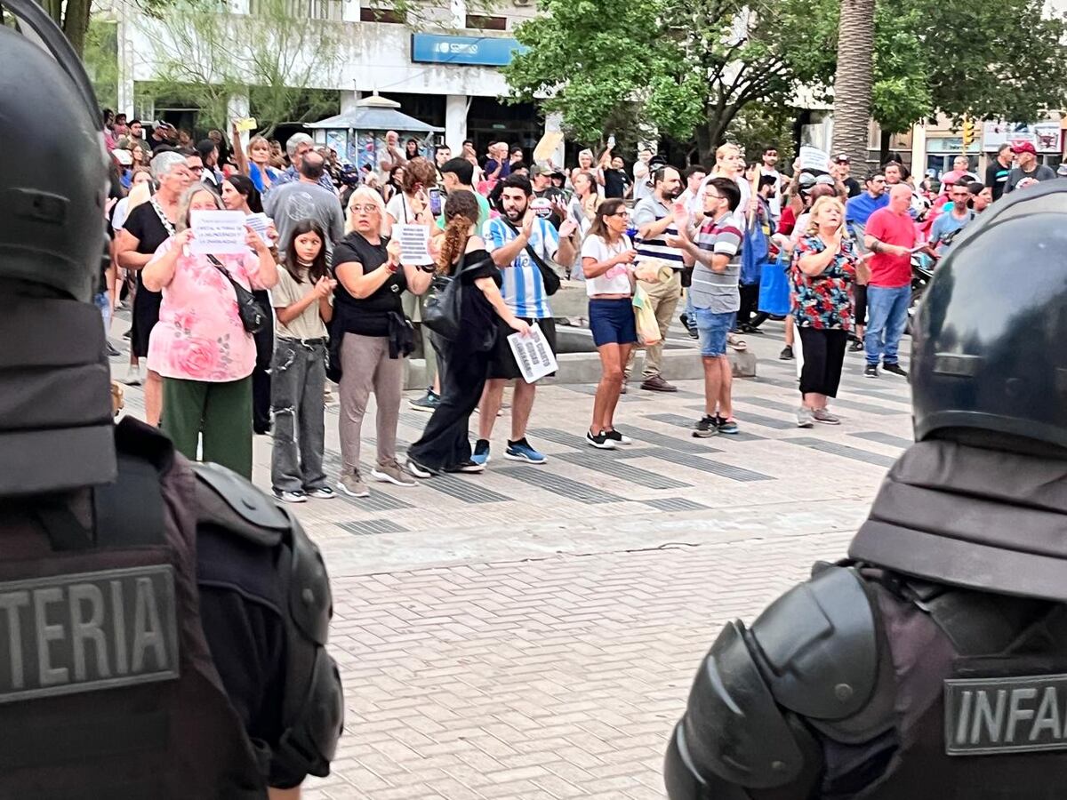 Marcha en Río Cuarto para exigir mayor seguridad (Tomy Fragueiro / La Voz)