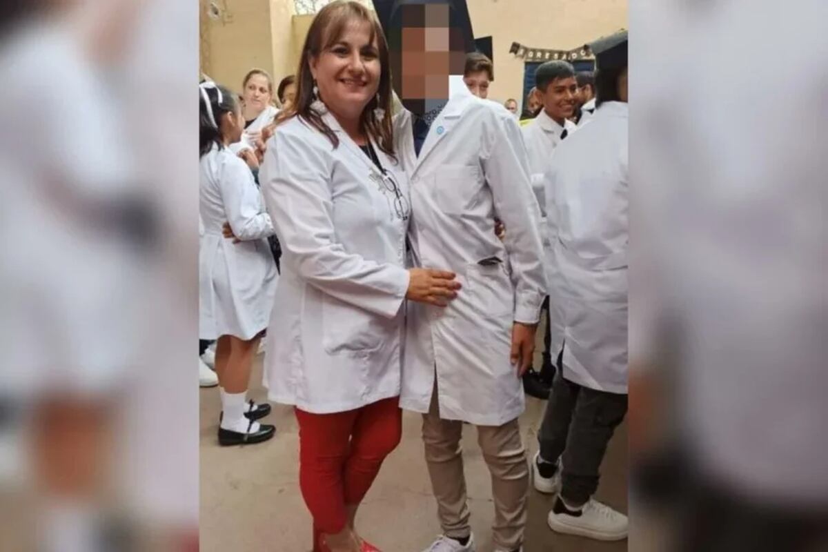 El posteo de la maestra de Emir, tras el crimen de su alumno. (Redes)