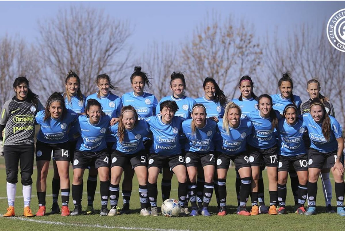 Plantel de Belgrano fútbol femenino (Prensa)