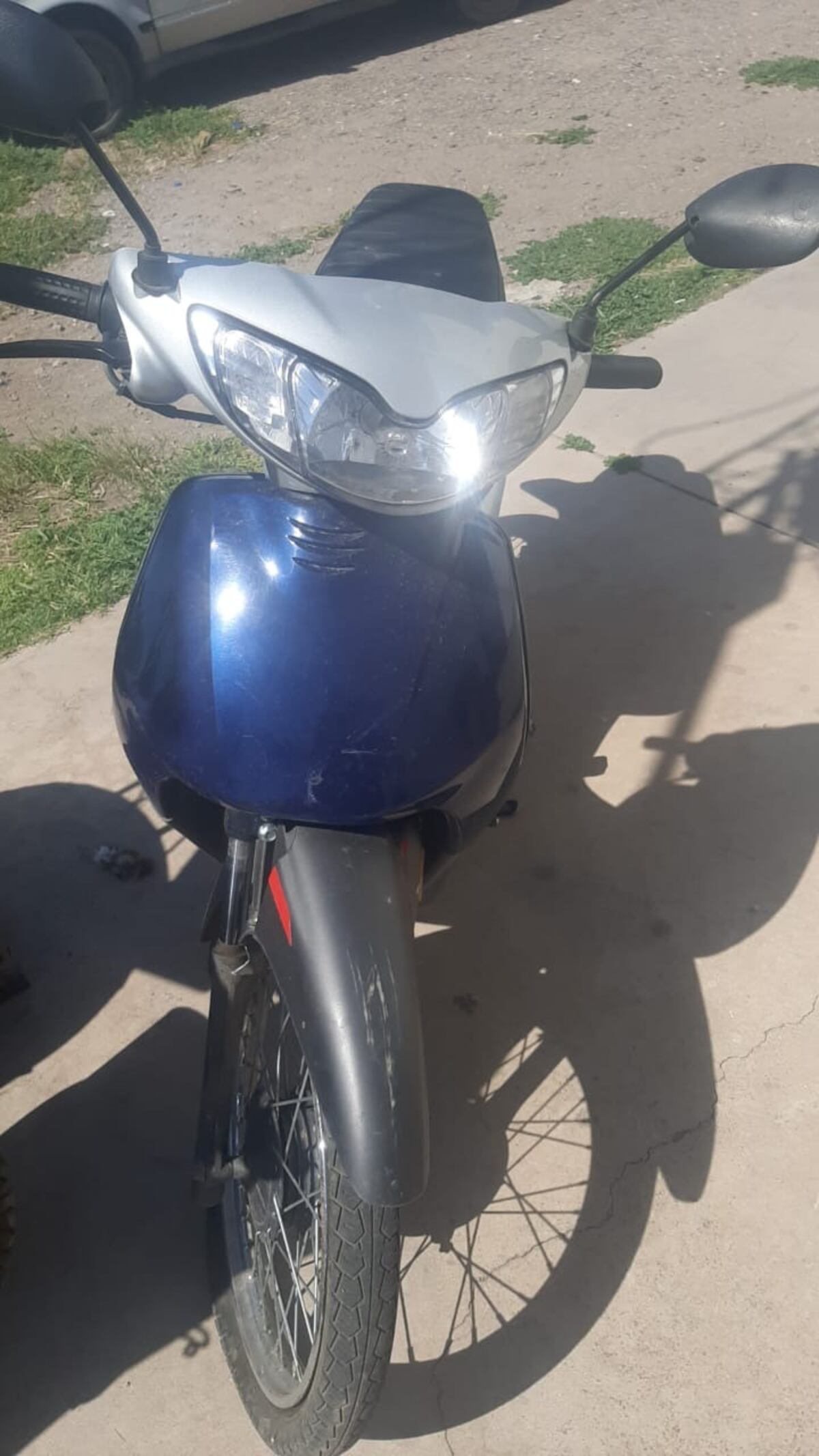 La moto recuperada. (Policía de Córdoba)