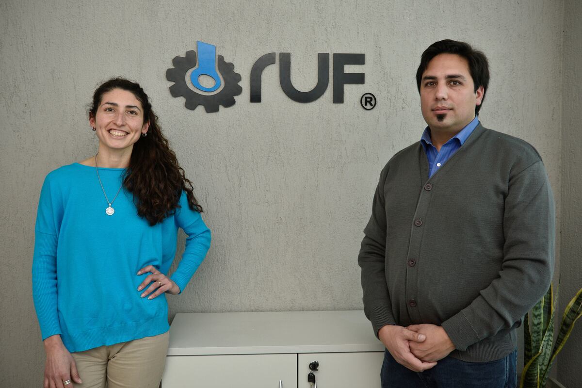VÍNCULO. Jessica Nieto y Gabriel Barchuk son los fundadores de RUF Desarrollos y también matrimonio. "Tratamos de articular proyectos no sólo a nivel local sino también a nivel internacional", sostiene Nieto. (La Voz/Facundo Luque)
 