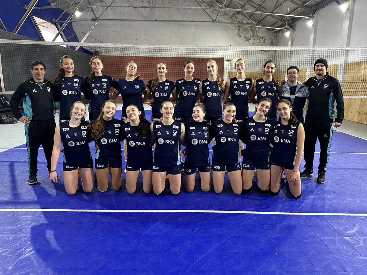 Lucia junto al seleccionado