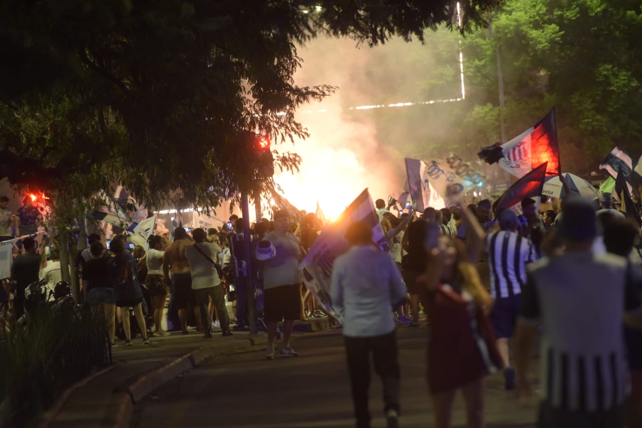 Festejos en Córdoba de los hinchas de Talleres (Javier Ferreyra/La Voz)