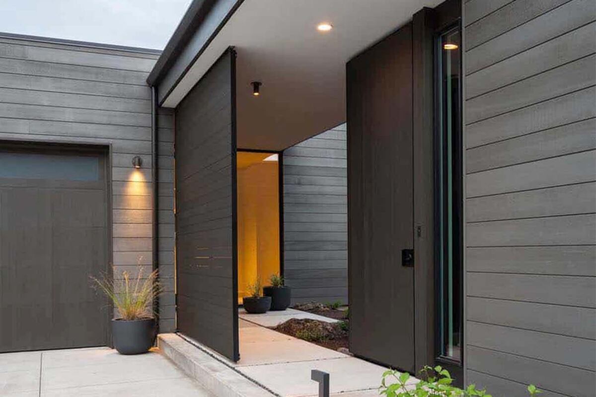 Siding, un material que puede cambiar totalmente la fachada de una vivienda.