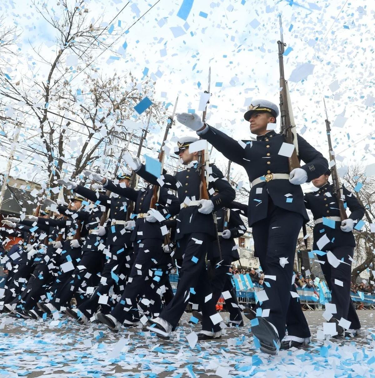 Río Cuarto. 20 mil personas participan del acto patrio (Gentileza prensa Gobierno de Córdoba).