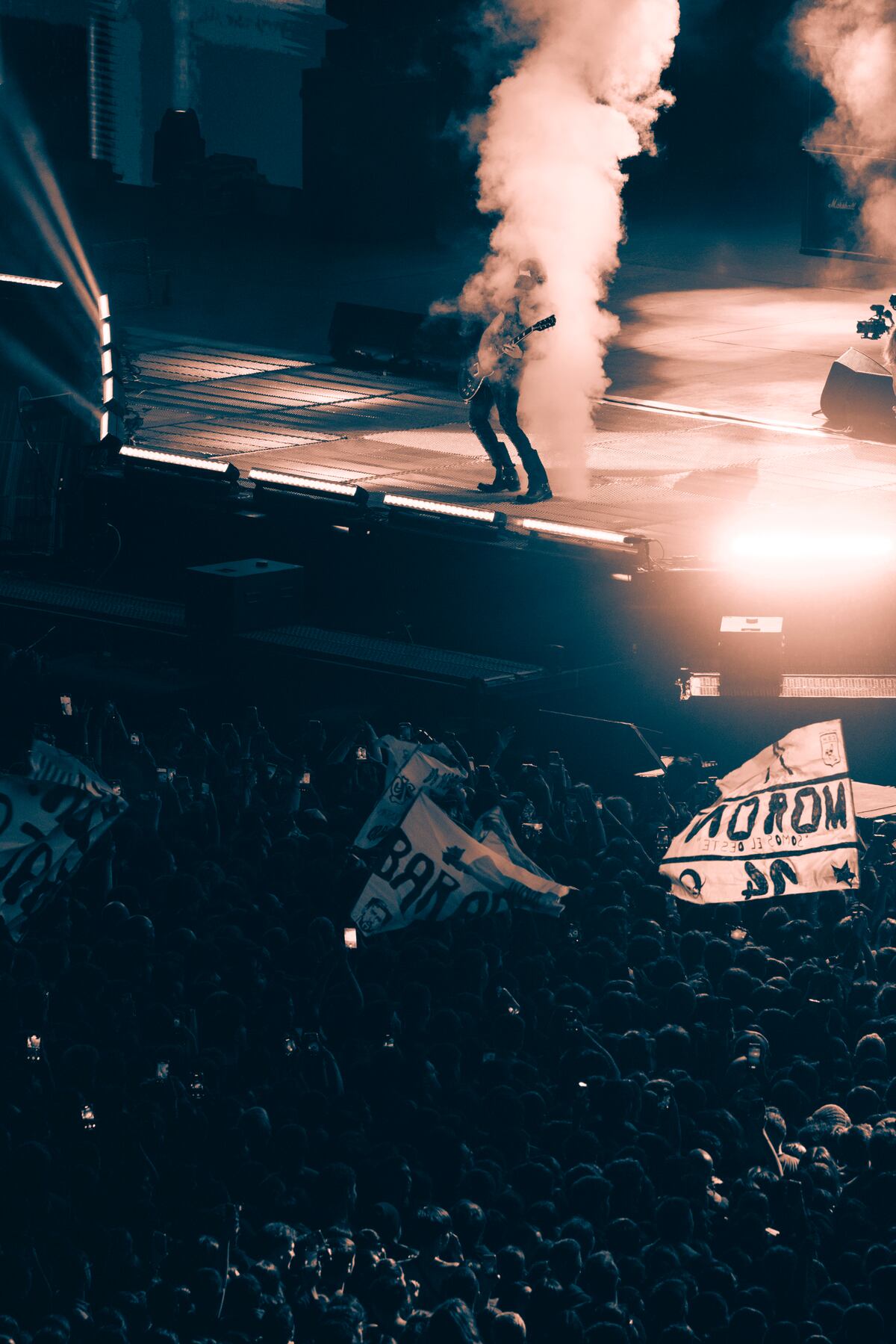 Airbag en River. (DF Entertainment e @irishsuarez)
