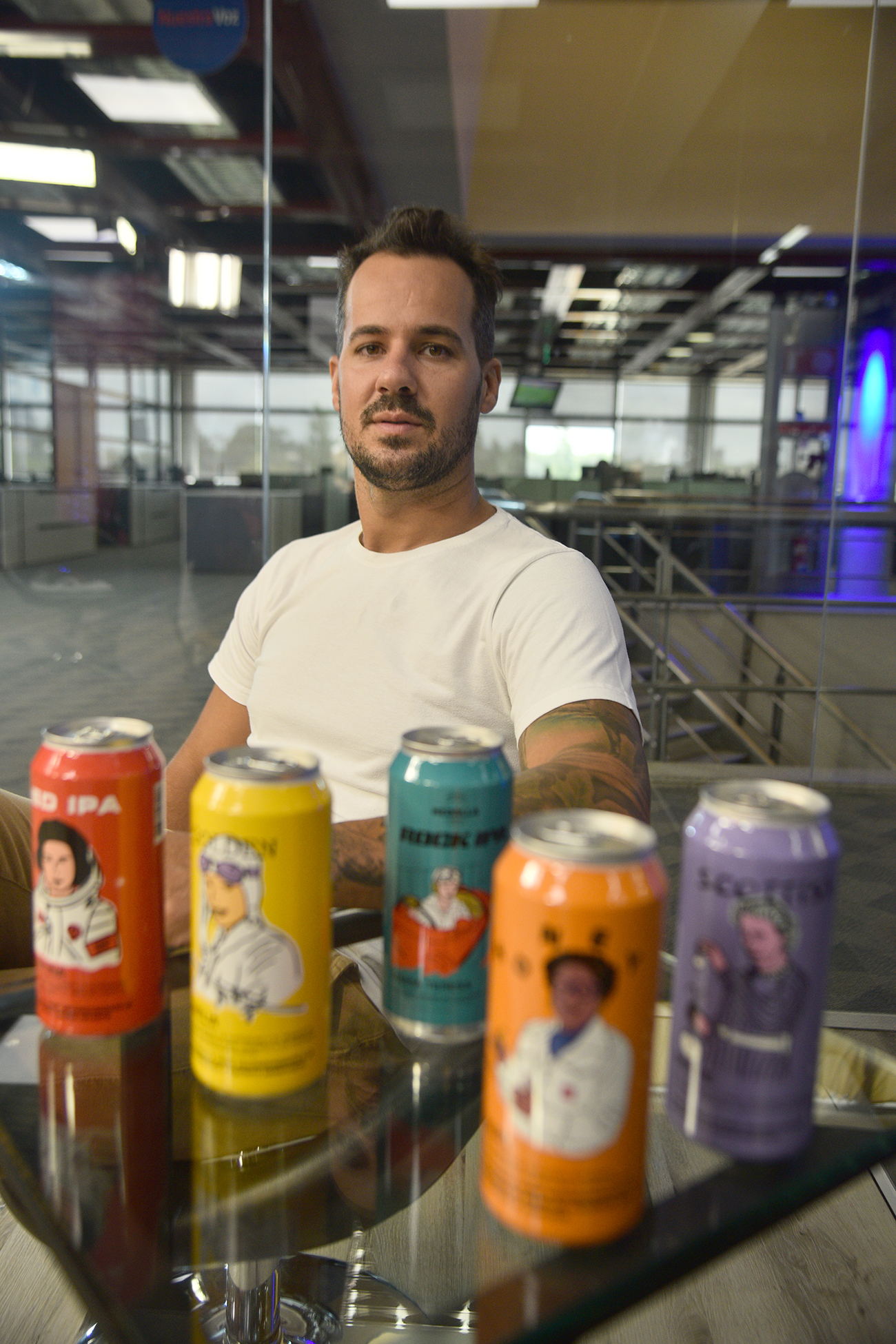 Martín Galaverna, de Cervecería Medalla. Foto: Pedro Castillo
