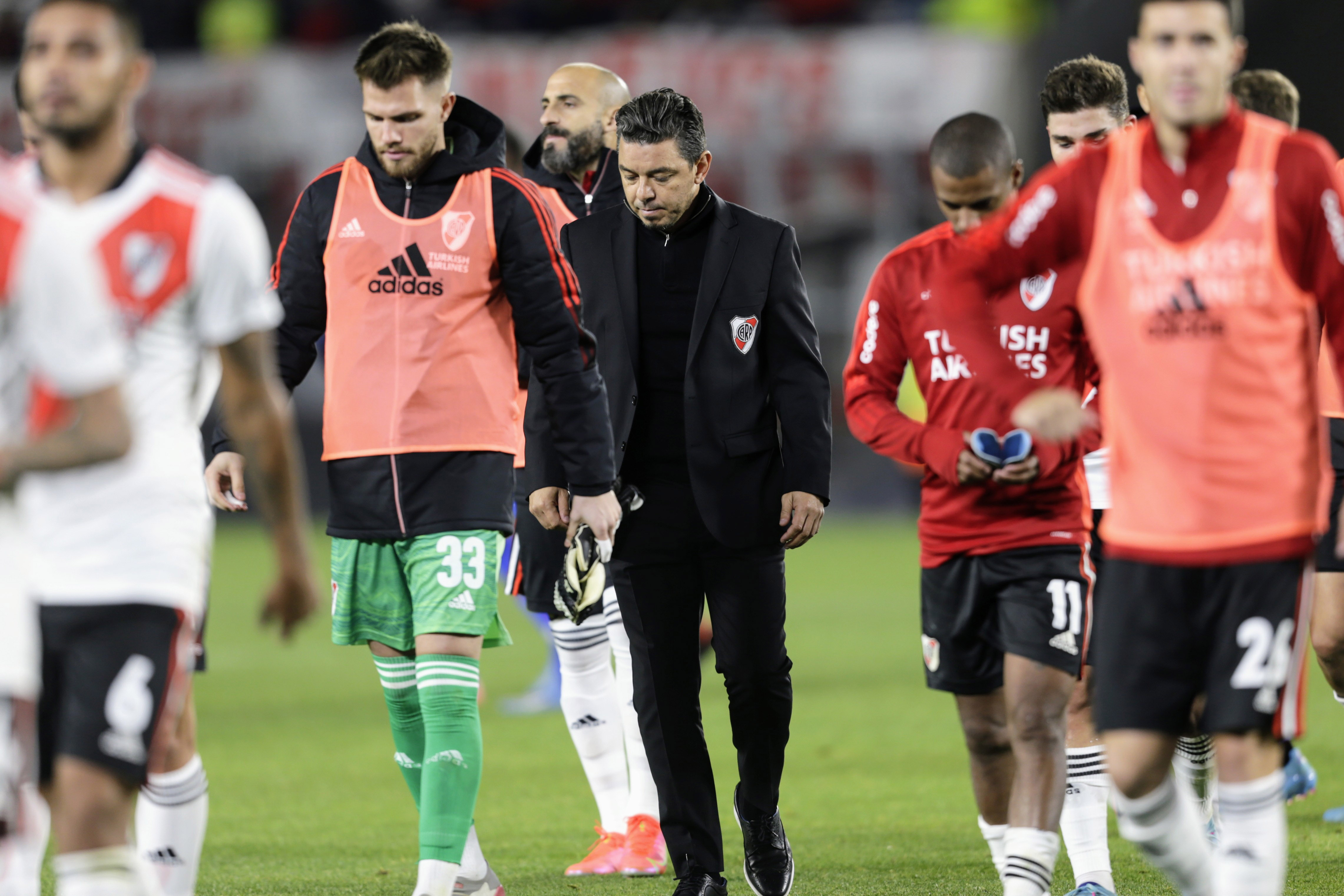 Marcelo Gallardo y su visión luego de la eliminación de River ante Tigre. (Fotobaires).