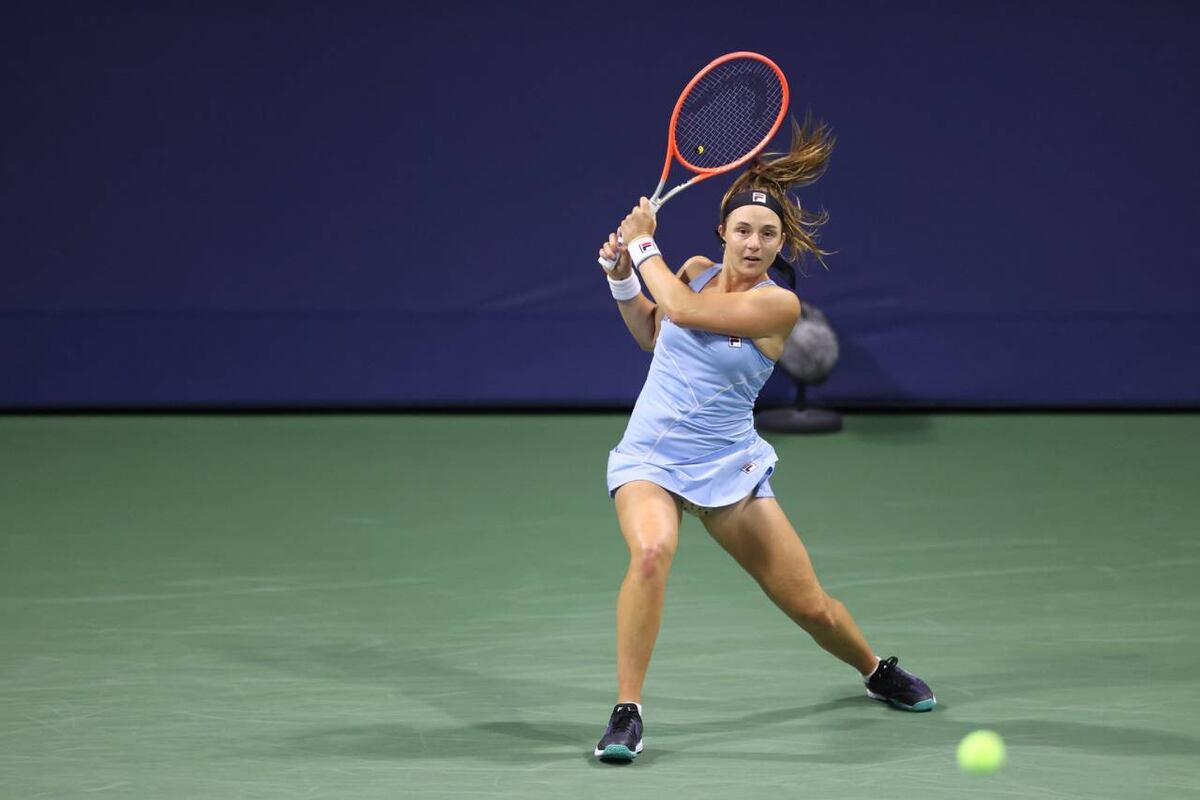 Nadia Podoroska se mantiene firme en el puesto 36 de la WTA. (Brad Penner / USTA)