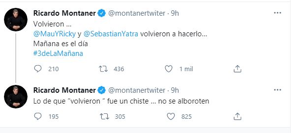 Twitter Ricardo Montaner