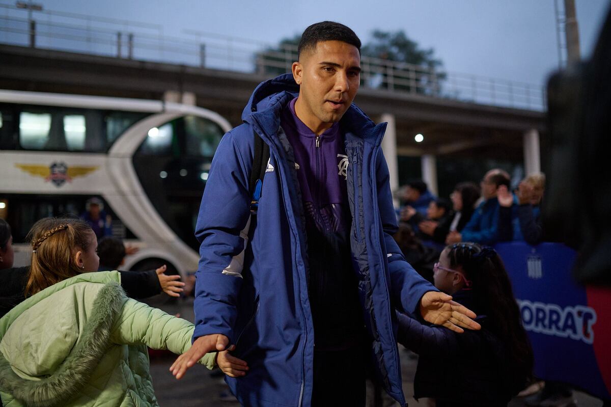 Emanuel Reynoso, en la previa del debut de Talleres. (Prensa CAT).