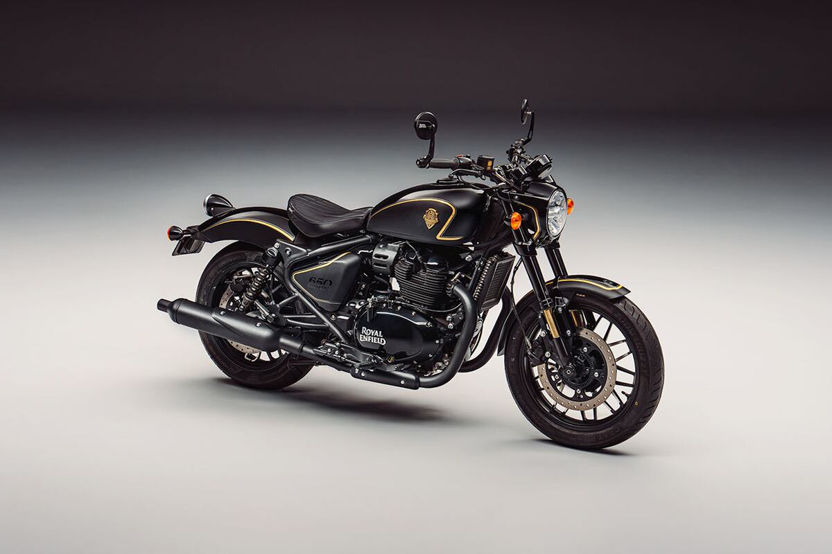 Esta Royal Enfield representa una verdadera pieza de colección para los amantes de la personalización artesanal.