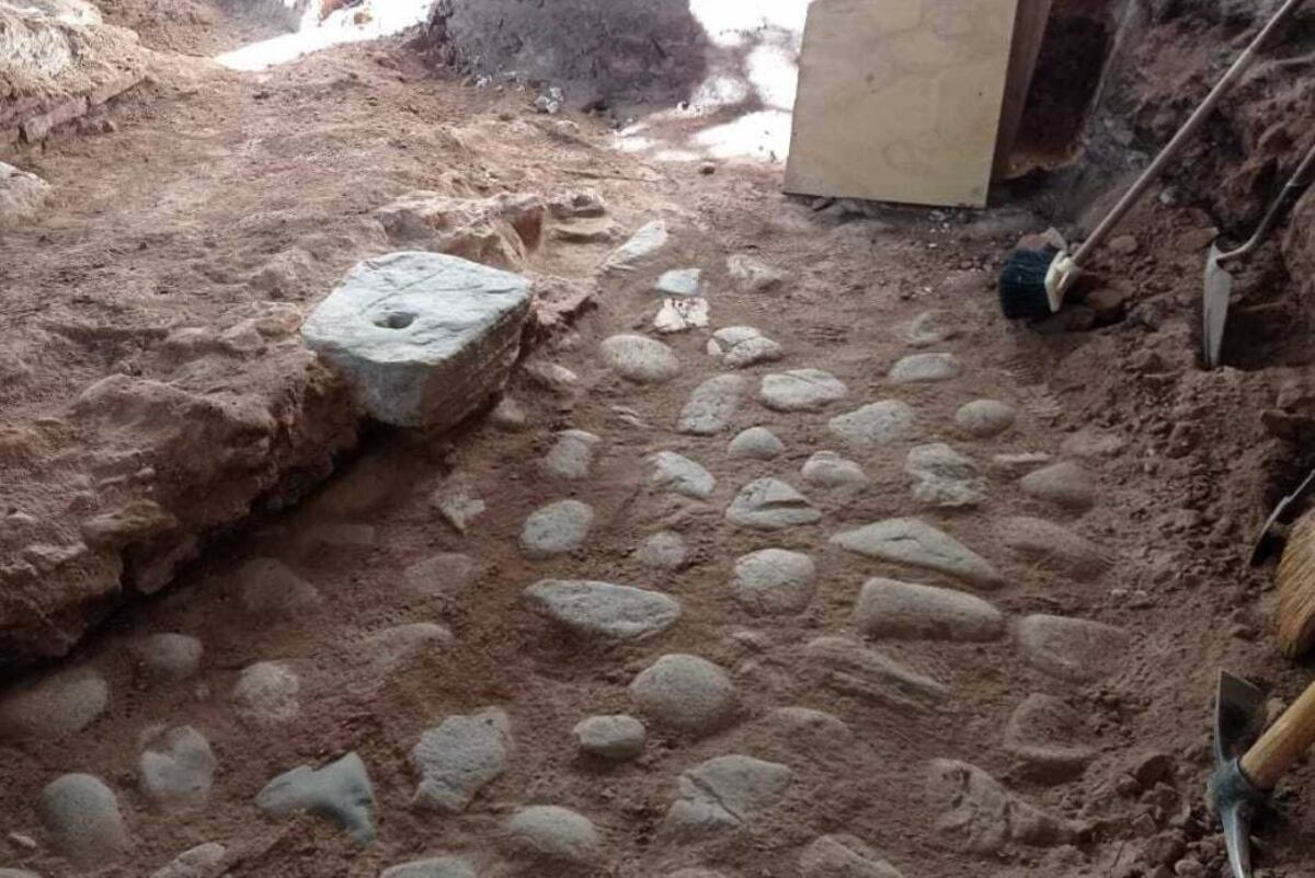 Ruinas. Se encontraron hace 20 días y formarán parte del centro cultural.
