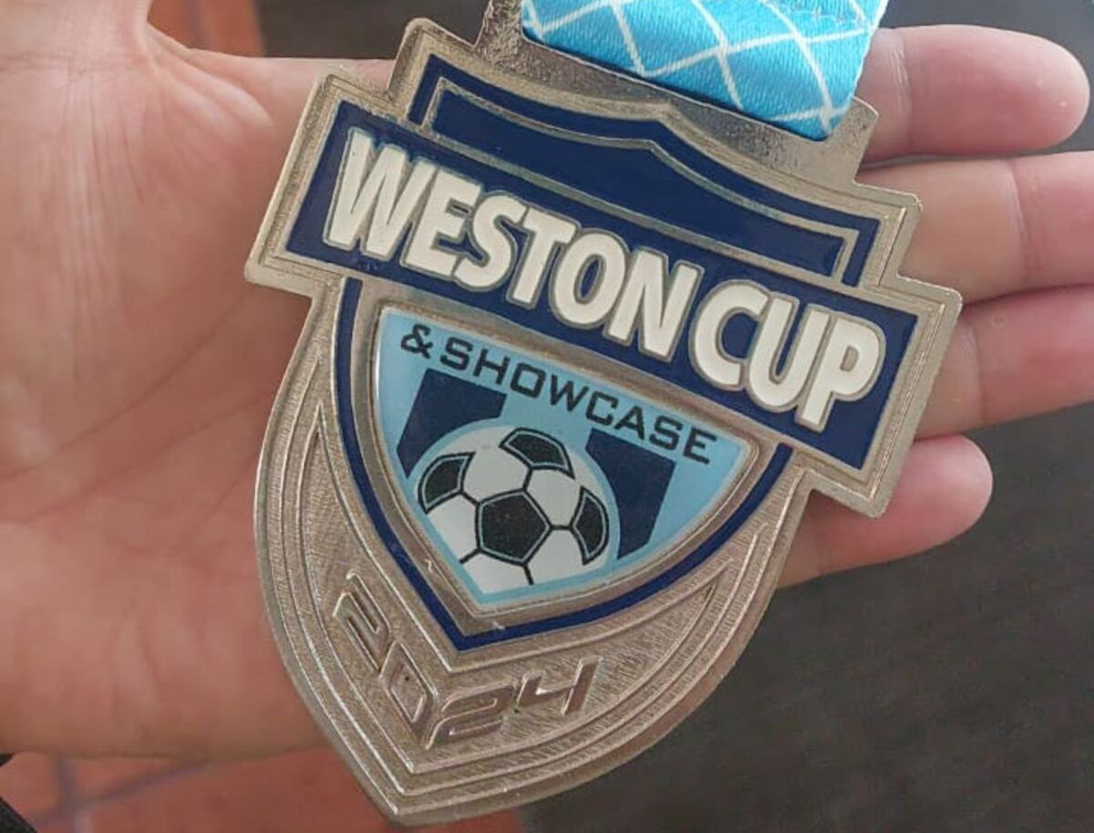 La medalla diseñada con el equipo de Córdoba para Multiform USA.
