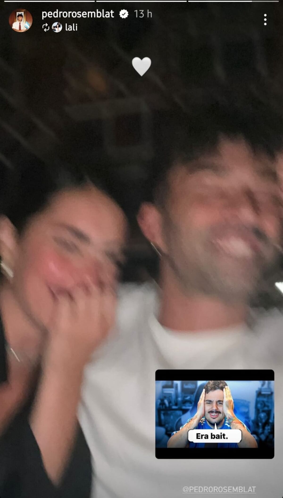 Lali y Pedro, más juntos que nunca (Capturas de pantalla)