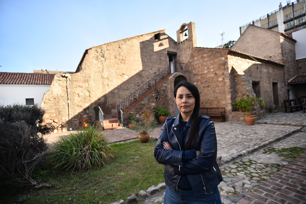 Cecilia Moreyra, historiadora e investigadora sobre las casas del siglo XVIII en Córdoba. Foto Pedro Castillo