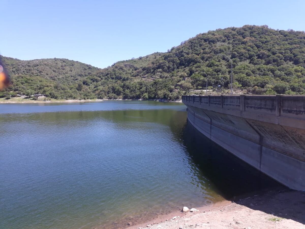Dique La Quebrada, en Sierras Chicas. Días atrás falleció un joven en sus costas.  (La Voz/ Archivo))