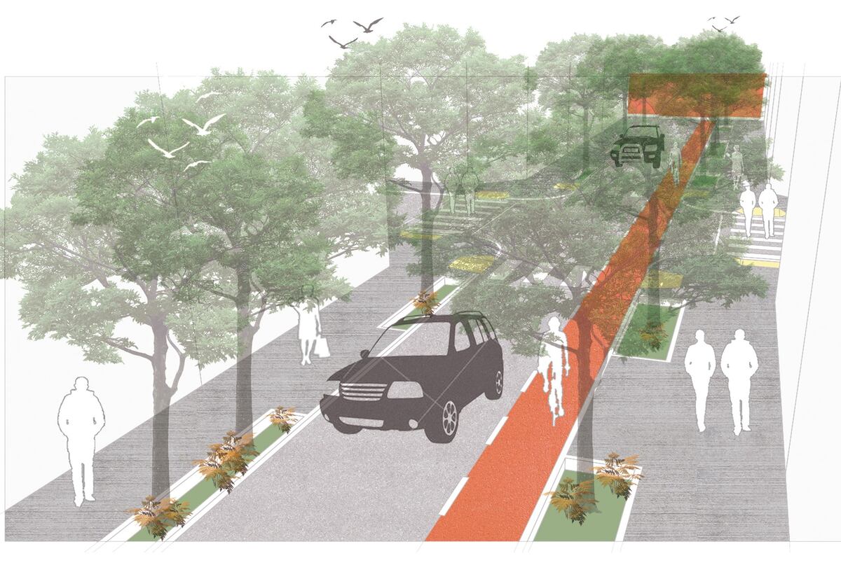Proponen que el Centro sea un parque de escala metropolitana, con la creación de macromanzanas. (La Voz)
