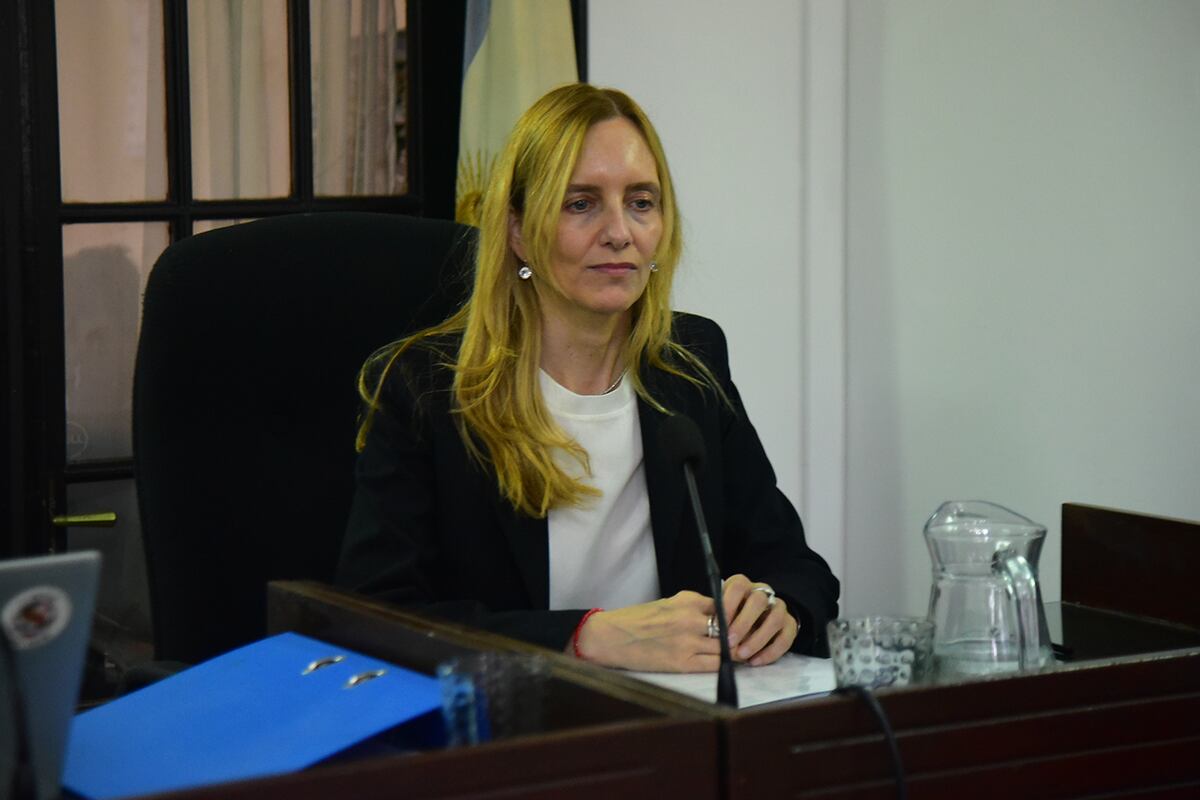 La jueza Carolina Prado lideró el voto principal del juicio a Páez. (Pedro Castillo/Archivo)