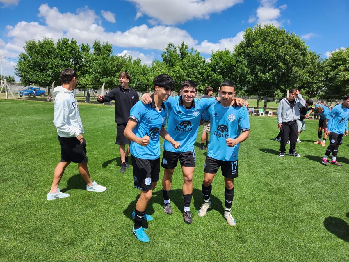 La 4ta de Belgrano se consagró campeona de AFA con los goles de este tridente (La Voz).