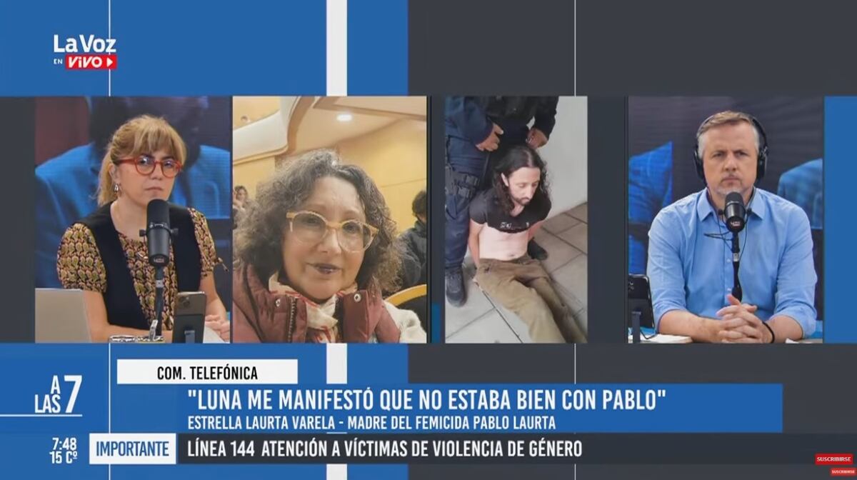 Estrella Laurta Varela en diálogo con La Voz de 7 a 9.