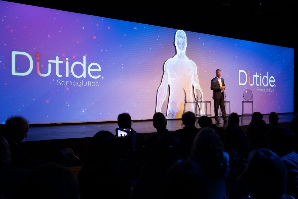 El lanzamiento de Dutide en Argentina.