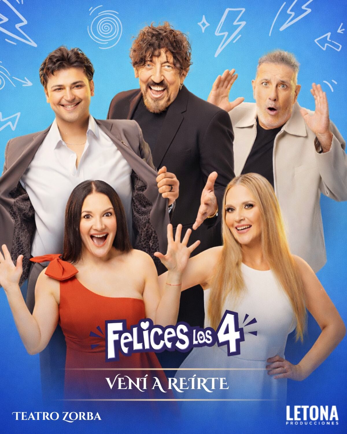 Con Club La Voz tenes 25% de descuento en la cartelera de Letona Producciones.