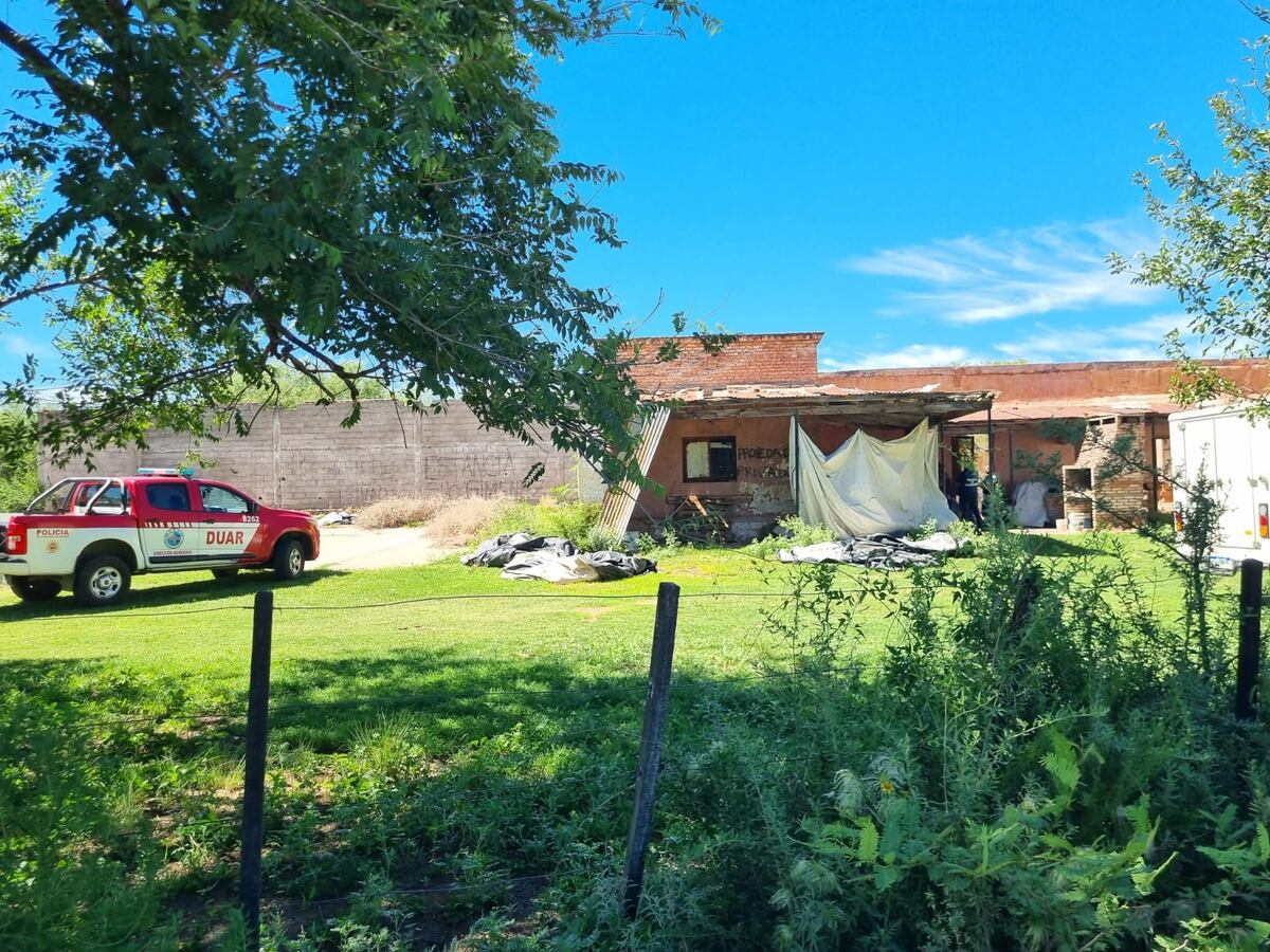 Caso Aguilera. La vieja casa rural allanada (La Voz)