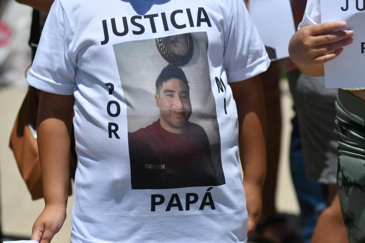 Río Cuarto: volvieron a reclamar justicia por el homicidio de Paolo de la Fuente. (Tomy Fragueiro / La Voz)