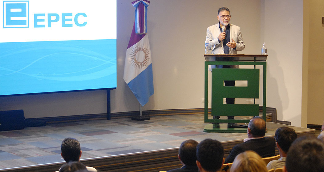 Eduardo Gauna, vicepresidente
de la Empresa Provincial de Energía.
