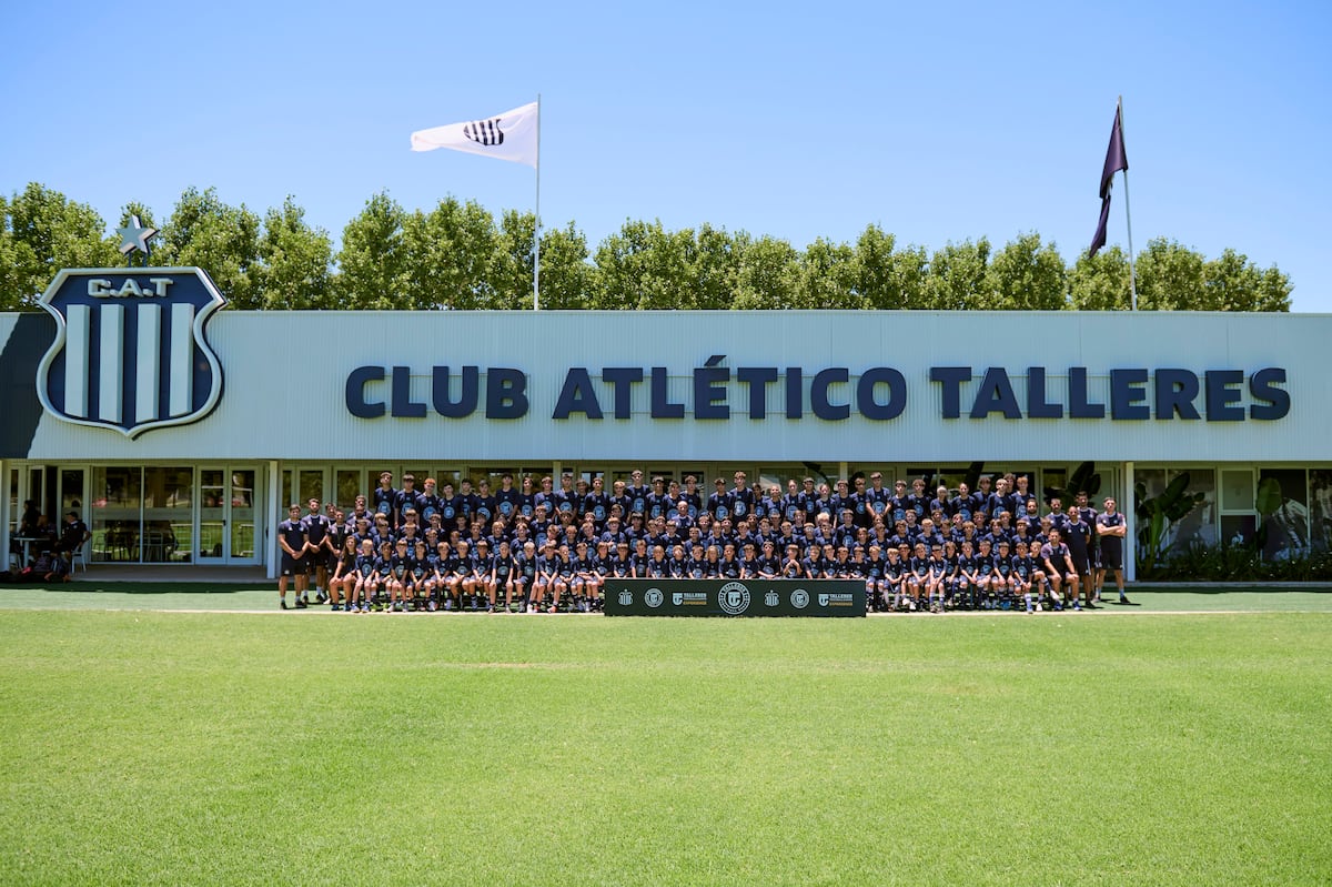 Campus Talleres: fútbol, valores y experiencias únicas para chicos y chicas. Del 16 al 20 de diciembre, niños y niñas podrán entrenar en el CARD Amadeo Nuccetelli y vivir el club desde adentro. (Prensa Talleres)