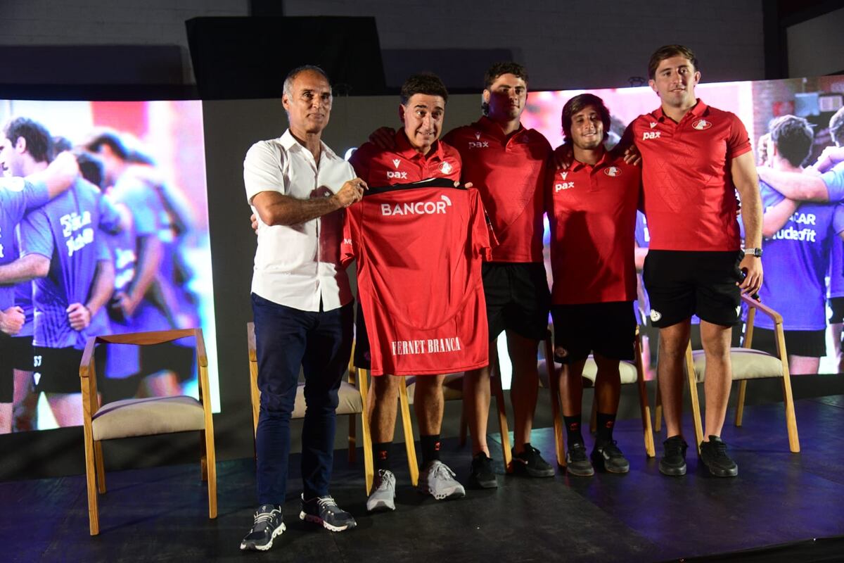Se presentó oficialmente a Dogos XV de cara al Súper Rugby Américas 2026. (Javier Ferreyra / La Voz)