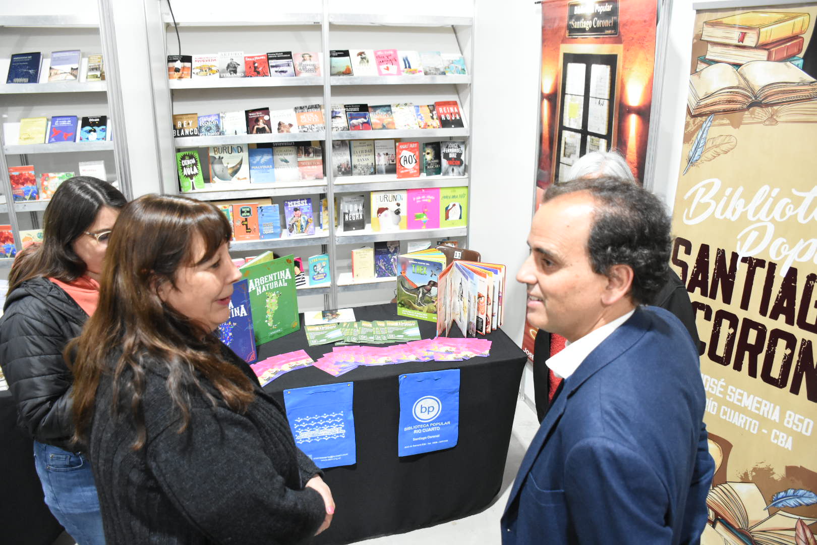 Río Cuarto. Quedó formalmente inaugurada la Feria del Libro (Gentileza).