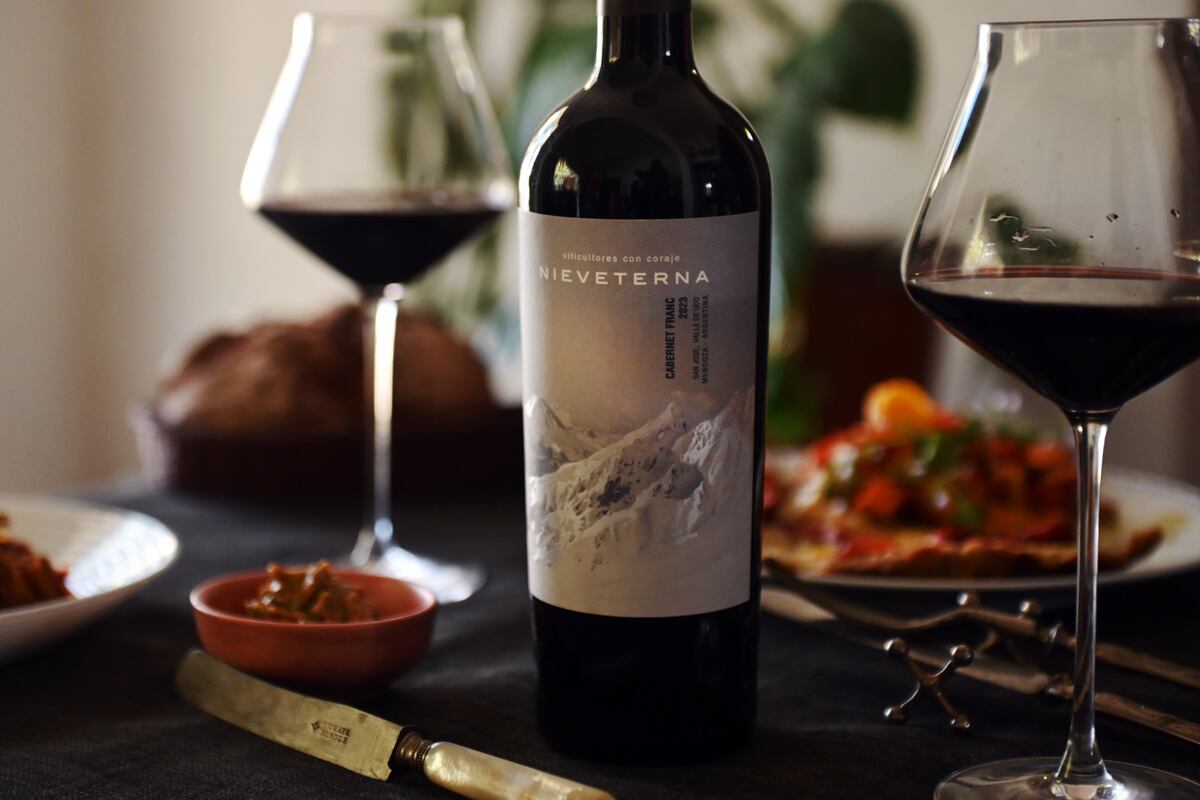 Nieveterna cabernet franc del Valle de Uco (Foto Javier Ferreyra)