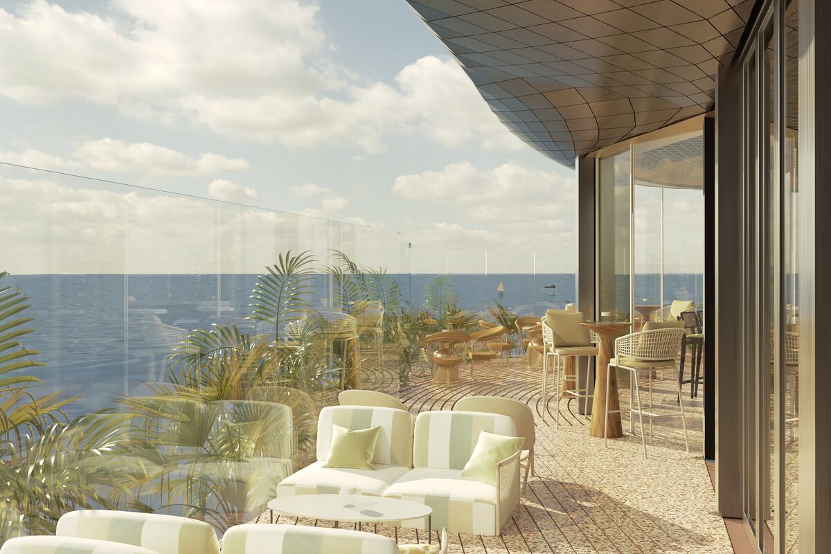 The Grand Hotel Punta del Este inaugura su nuevo "rooftop", con vistas a 360º. (Foto: Gentileza)