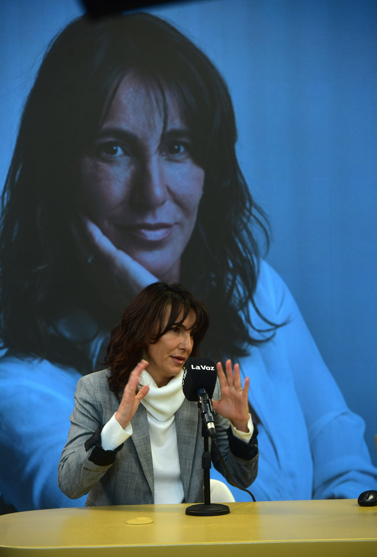 La Voz en Vivo. Natalia de la Sota en la segunda mañana del streaming de La Voz. (Nicolás Bravo / La Voz)