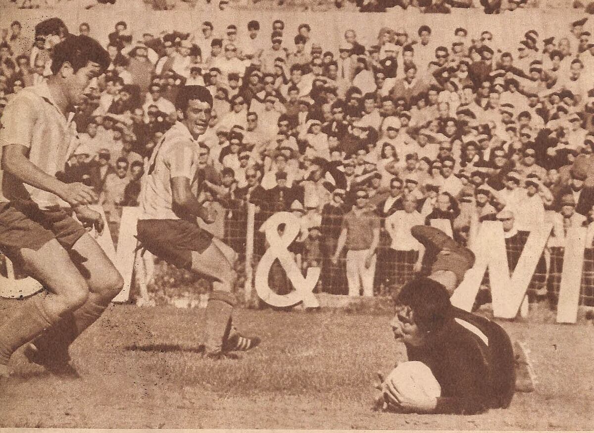 Racing y Belgrano, para la historia. (Archivo Gustavo Farías)