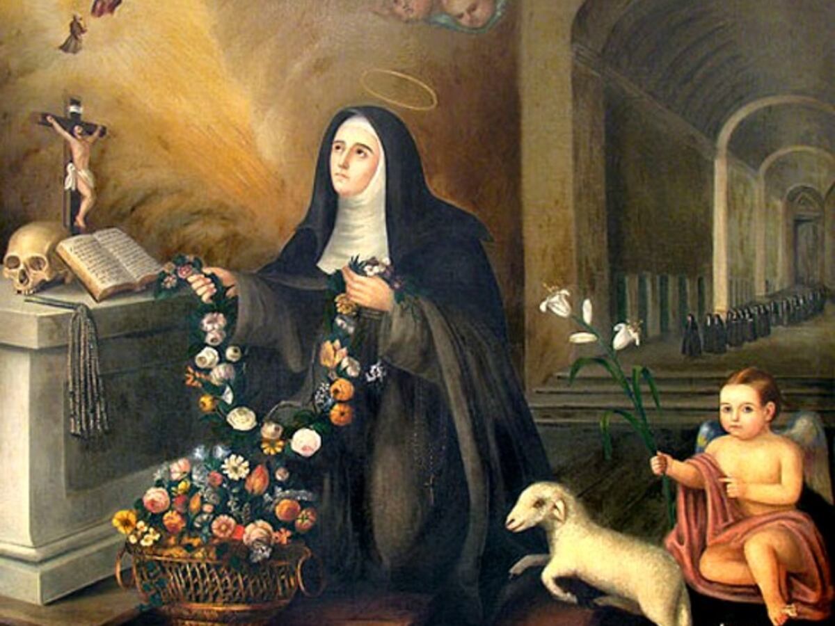 El Santo del día: Santa Coletta Boylet. (Web)