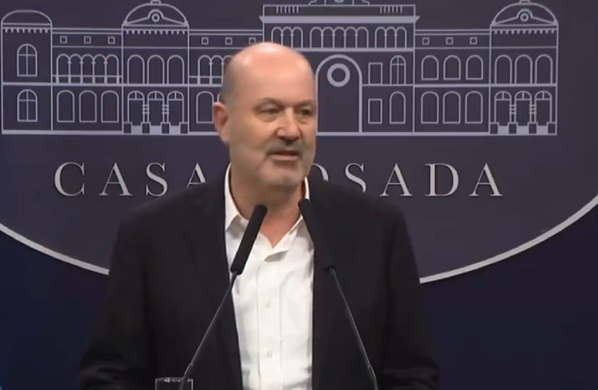 El ministro de Desregulación y Transformación del Estado, Federico Sturzenegger (Captura de video)