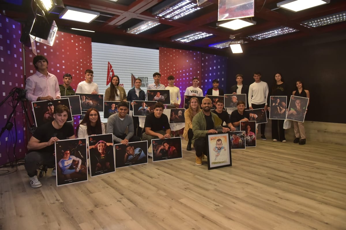 La intimidad de los Premios Estímulo 2023 en la sede integral de La Voz del Interior. (Facundo Luque / La Voz)