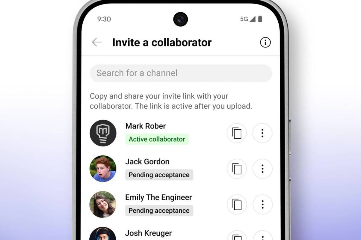 Nueva herramienta que permite a los creadores añadir colaboradores en sus videos