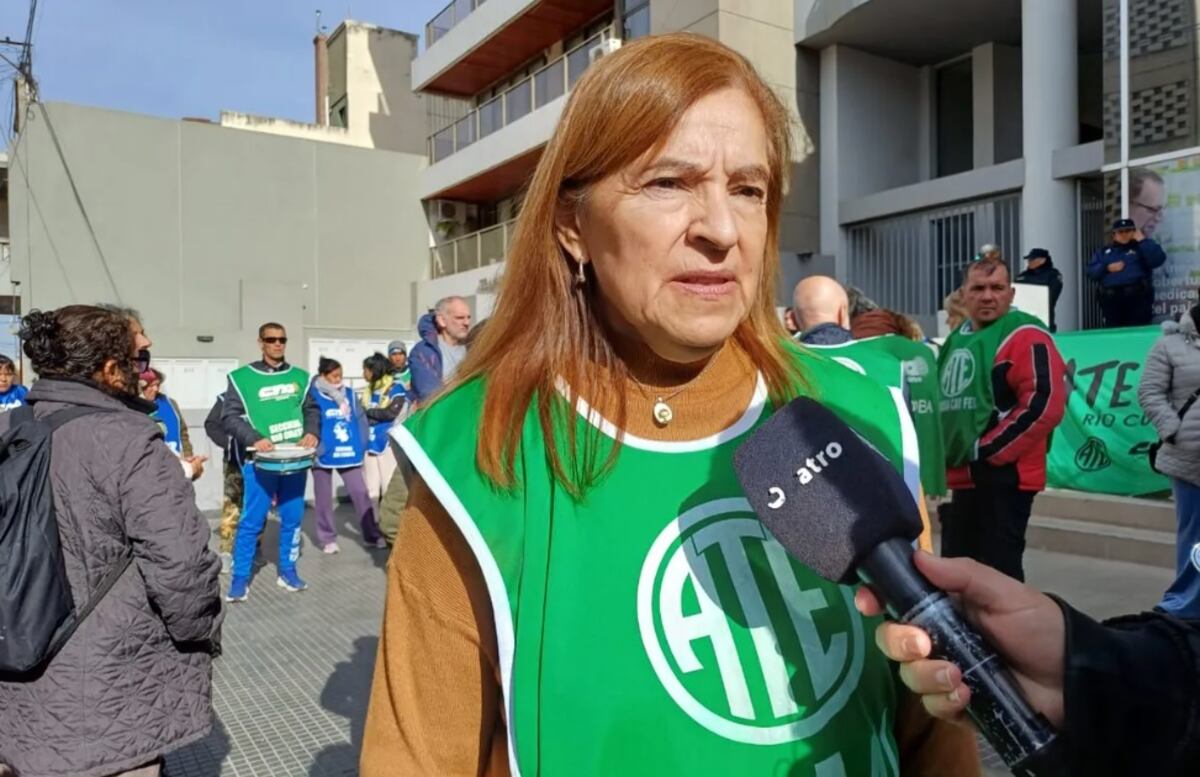 Nora Oviedo. Delegada gremial de ATE.