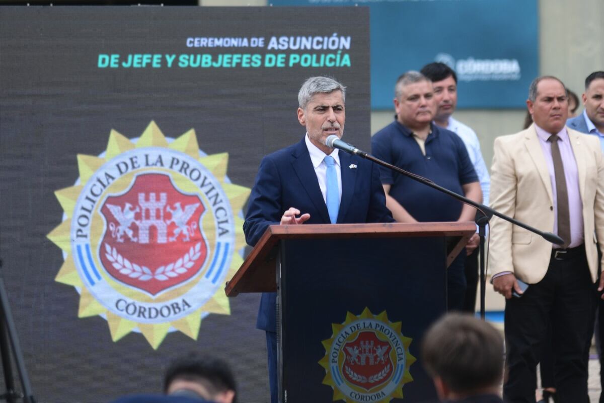 Ministro Juan Pablo Quinteros. Ramiro Pereyra/ La Voz
