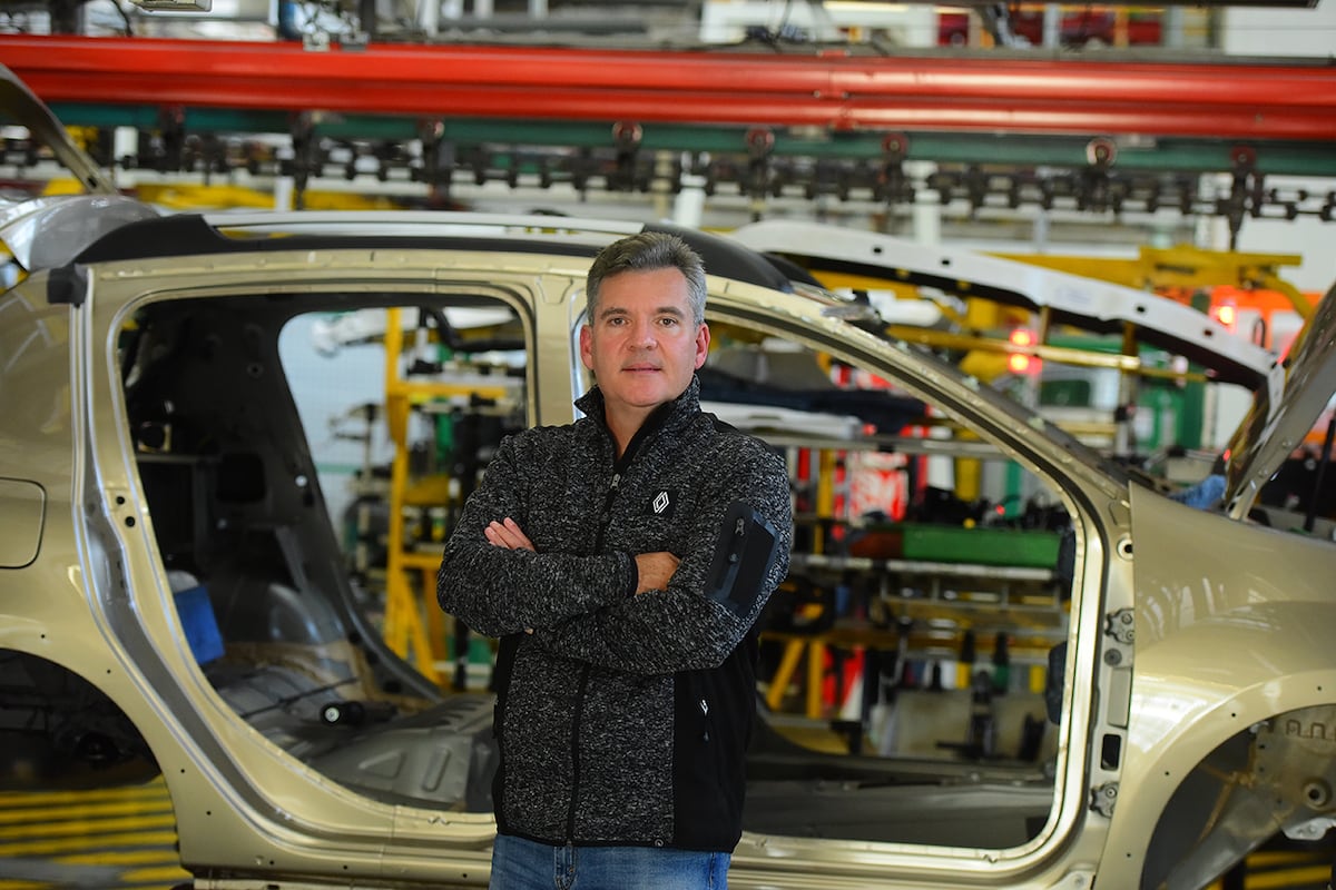 André Pinto, director de la Fábrica Santa Isabel de Renault Argentina . (José Gabriel Hernández / La Voz)